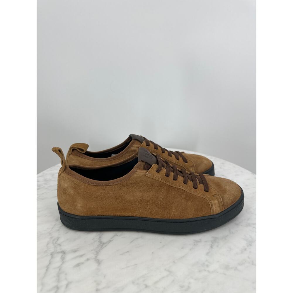 NEW Martin Dingmen Signature Sheep Skin Tobacco Brown Sneakers Men’s 8.5 - Picture 5 of 8